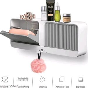 Just peel off the film and install the soap bar holder. This prevents any damage to your