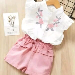 Princess Funky Girls Top & Bottom Sets Top Fabric: Cotton Blend