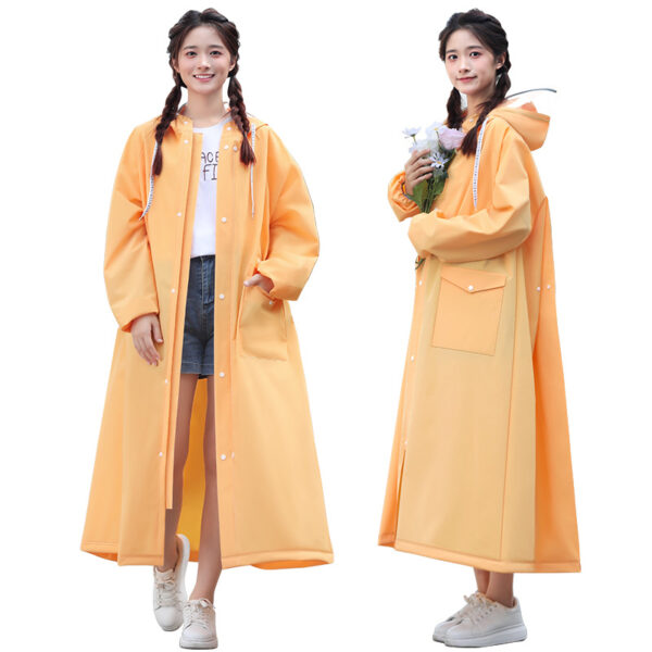 Raincoat Female Electric Battery Motorcycle Outerwear Single - Image 9