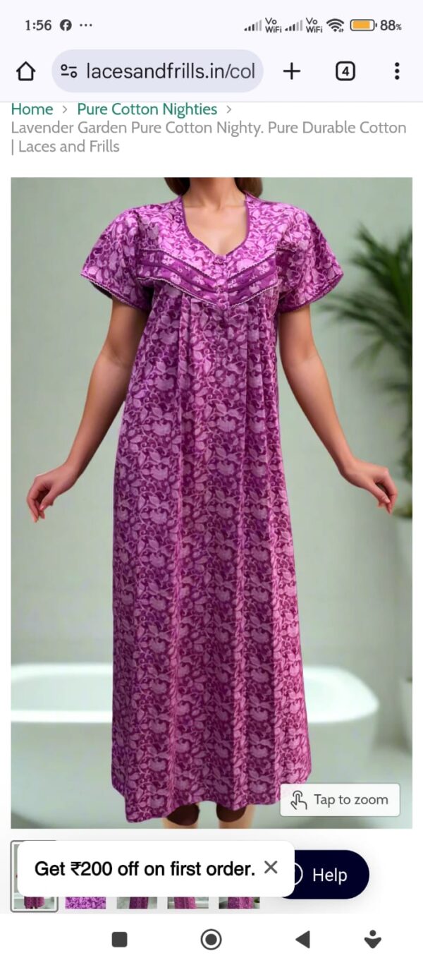 Ladies Nighty Dress - Image 11