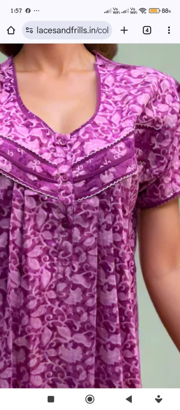 Ladies Nighty Dress - Image 12