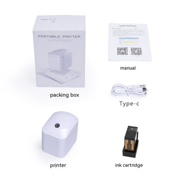 Handheld Mini Printer Portable Inkjet DIY Label - Image 5