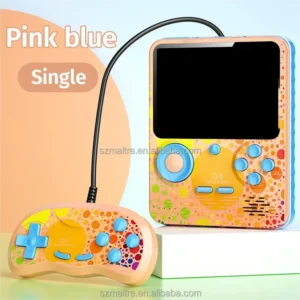 Colorful Kids Toys Handheld Game Box for Two Players 666 in 1 Classic Retro Video Game Console G6 Mini Handheld Game Player