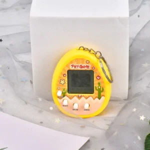 Electronic Pets Game Toys Virtual Tamagotchi Nostalgic Virtual Cyber Digital Animals Toys For Kids Child - AliExpress 26 - Color : Yellow